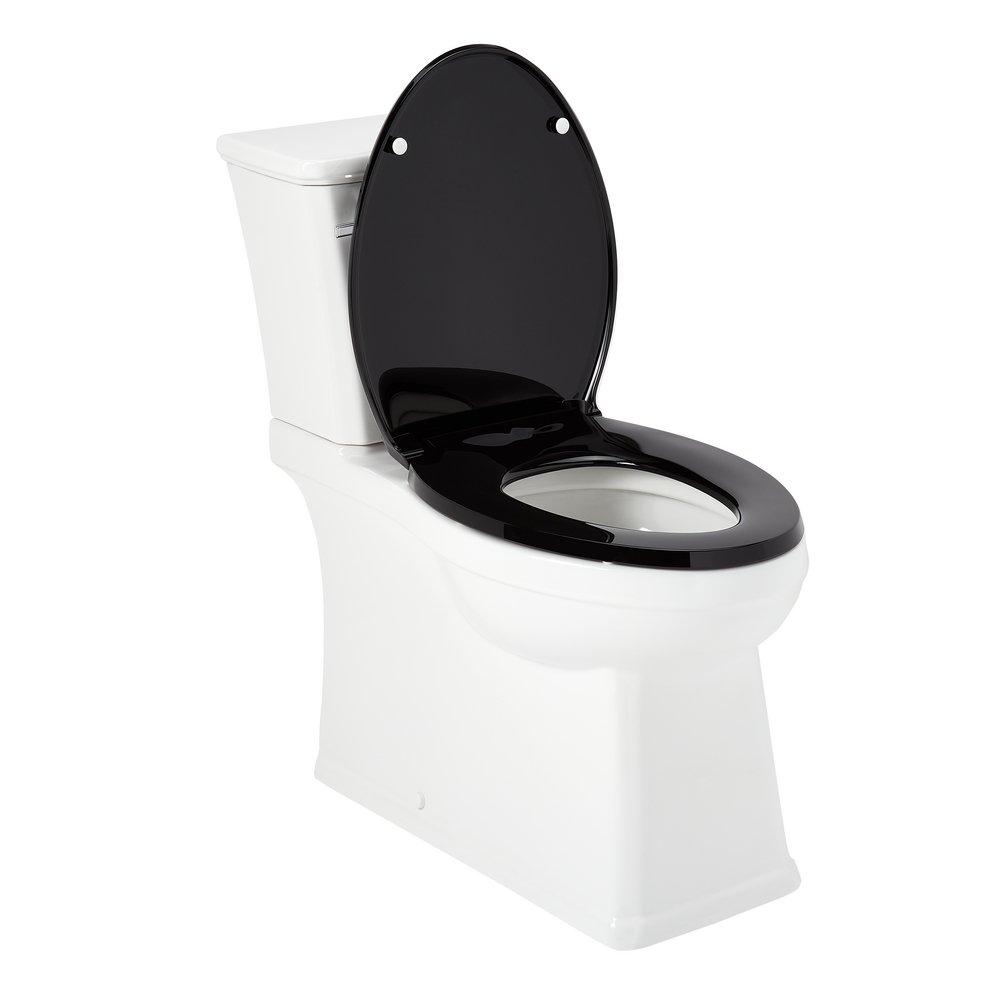 1.28 gpf Elongated Two Piece Toilet in White 