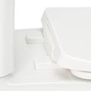 1.28 gpf Elongated Two Piece Toilet in White 