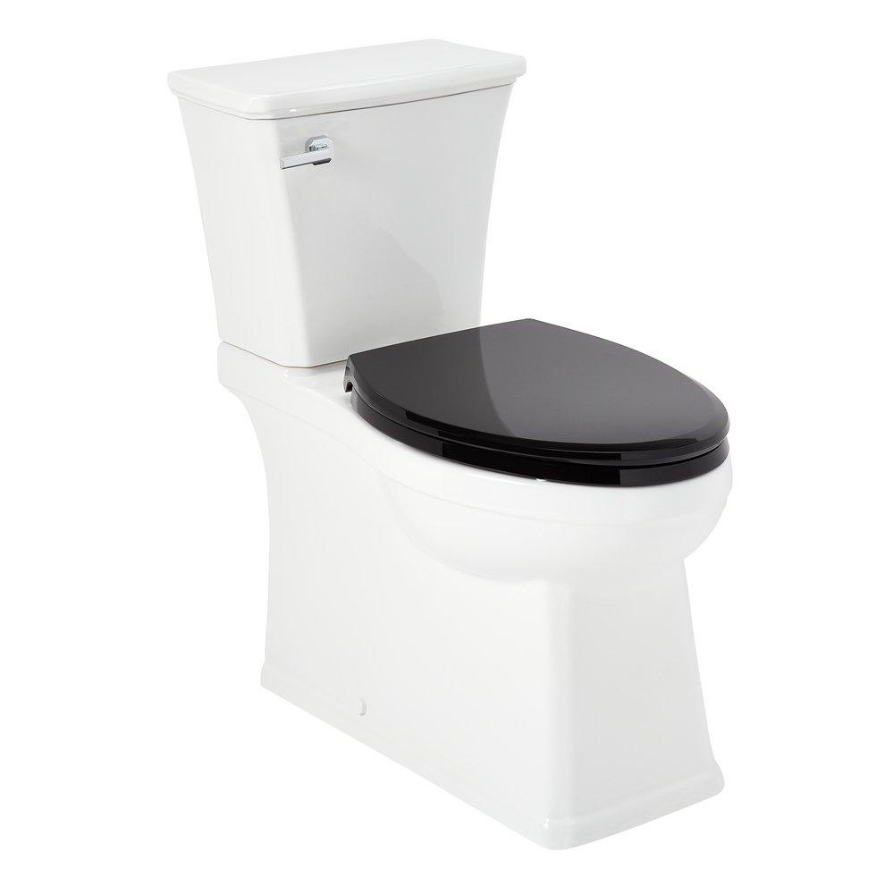 1.28 gpf Elongated Two Piece Toilet in White 