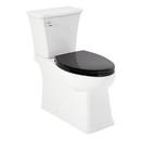 1.28 gpf Elongated Two Piece Toilet in White 