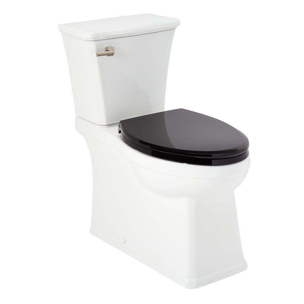 1.28 gpf Elongated Two Piece Toilet in White 
