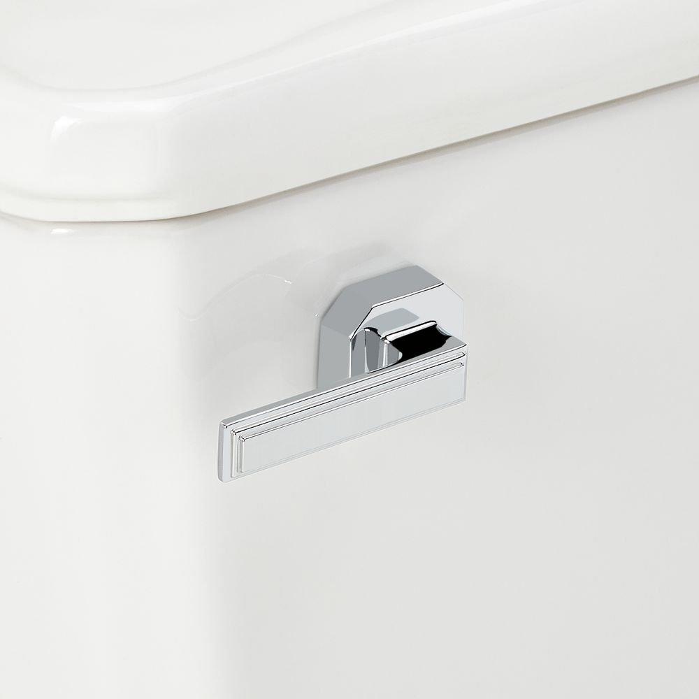 1.28 gpf Elongated Two Piece Skirted Toilet in White 