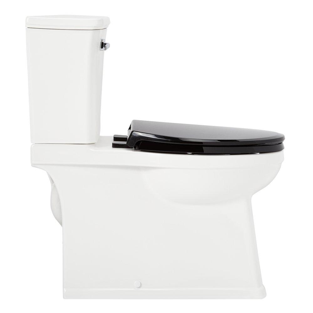 1.28 gpf Elongated Two Piece Toilet in White 