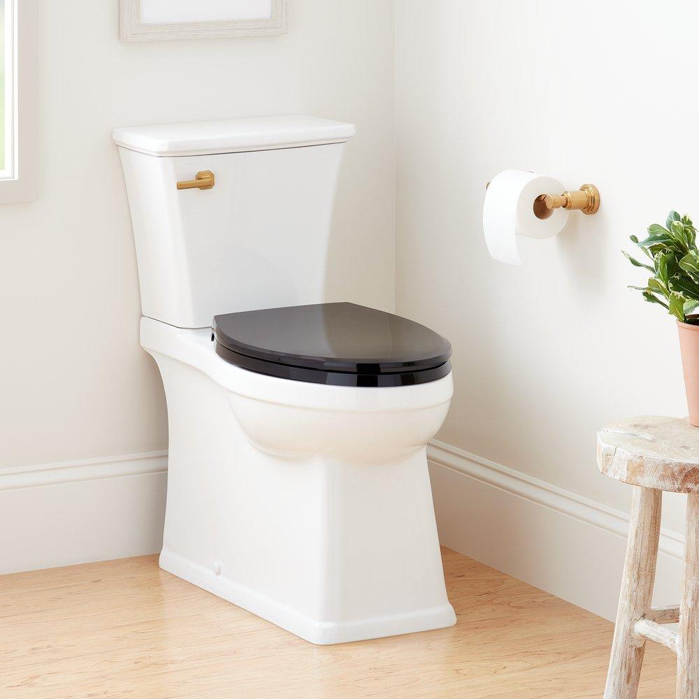 1.28 gpf Elongated Two Piece Toilet in White 