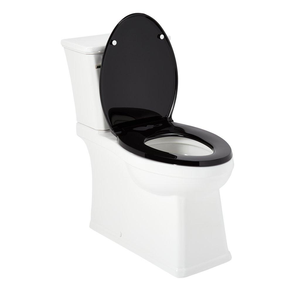 1.28 gpf Elongated Two Piece Toilet in White 