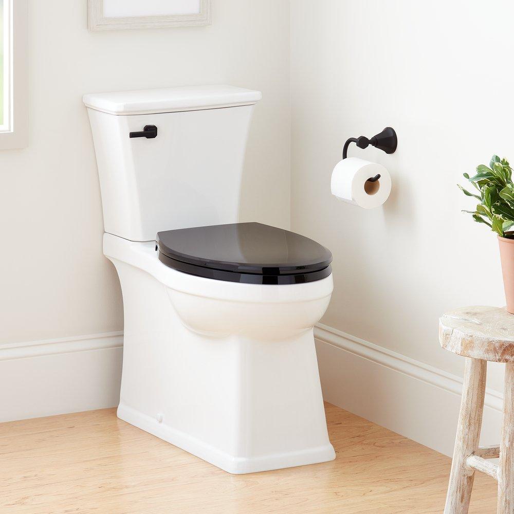 1.28 gpf Elongated Two Piece Toilet in White 