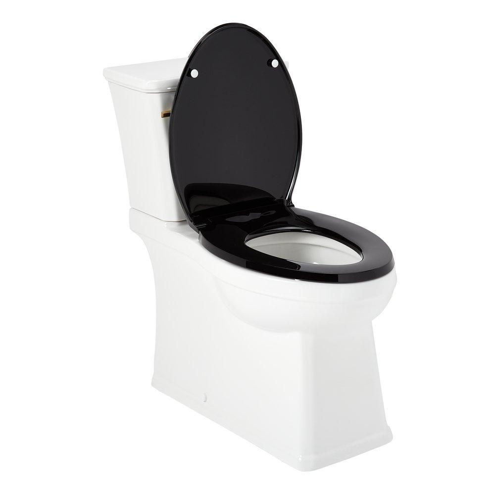 1.28 gpf Elongated Two Piece Toilet in White 