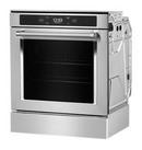 KitchenAid Fingerprint Resistant Stainless Steel 24 x 22-1/2 in. 20A 2.90 cu. ft. Drop Down Single Oven 