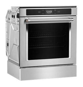 KitchenAid Fingerprint Resistant Stainless Steel 24 x 22-1/2 in. 20A 2.90 cu. ft. Drop Down Single Oven 