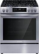 Frigidaire Stainless Steel 36-3/8 x 30 x 26 in. 18000 BTU 5.1 cu. ft. 5-Burner Sealed Gas Freestanding Range 