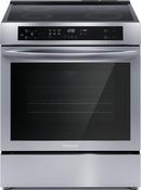 36-3/8 x 30 x 26 in. 5.3 cu. ft. 4-Burner Smoothtop Electric Freestanding Range in Stainless Steel