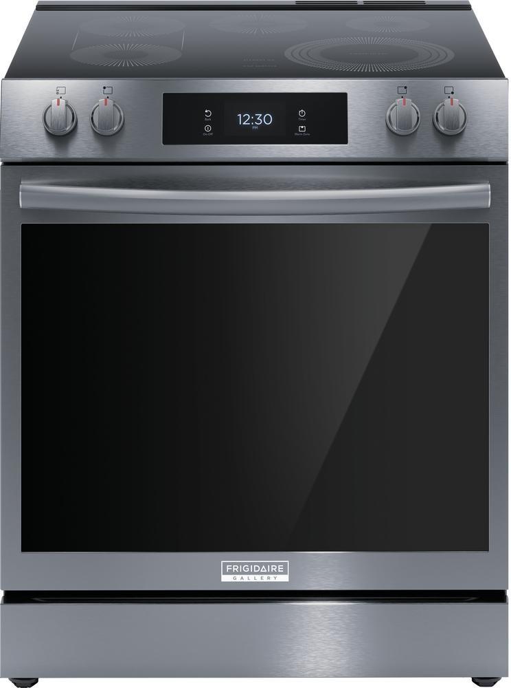 Frigidaire Black Stainless Steel 30 x 26 x 36-3/8 in. 6.2 cu. ft. Electric Freestanding Range 