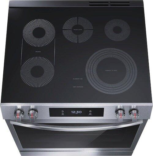 Frigidaire Gallery Stainless Steel 30 in. 5-Burner Electric Freestanding Range 