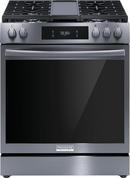 Frigidaire Black Stainless Steel 30 x 26 x 36-3/8 in. 18000 BTU 6.0 cu. ft. 5-Burner Gas Sealed Freestanding Range 