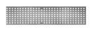 CLASS C STAINLESS STEEL PERFORATED GRATE - 1 METER 
