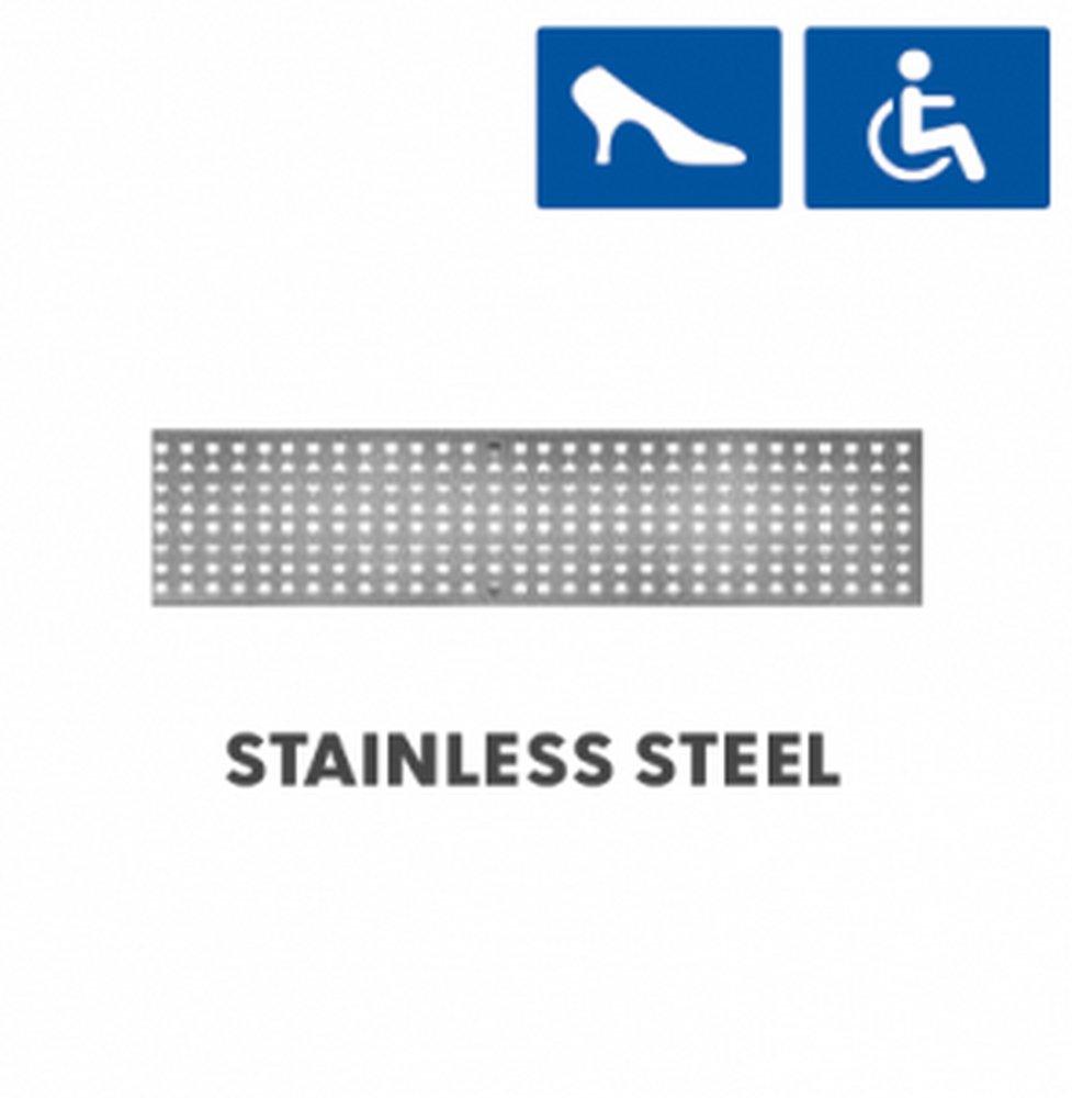 1 Meter Stainless Steel Perforated Grate 