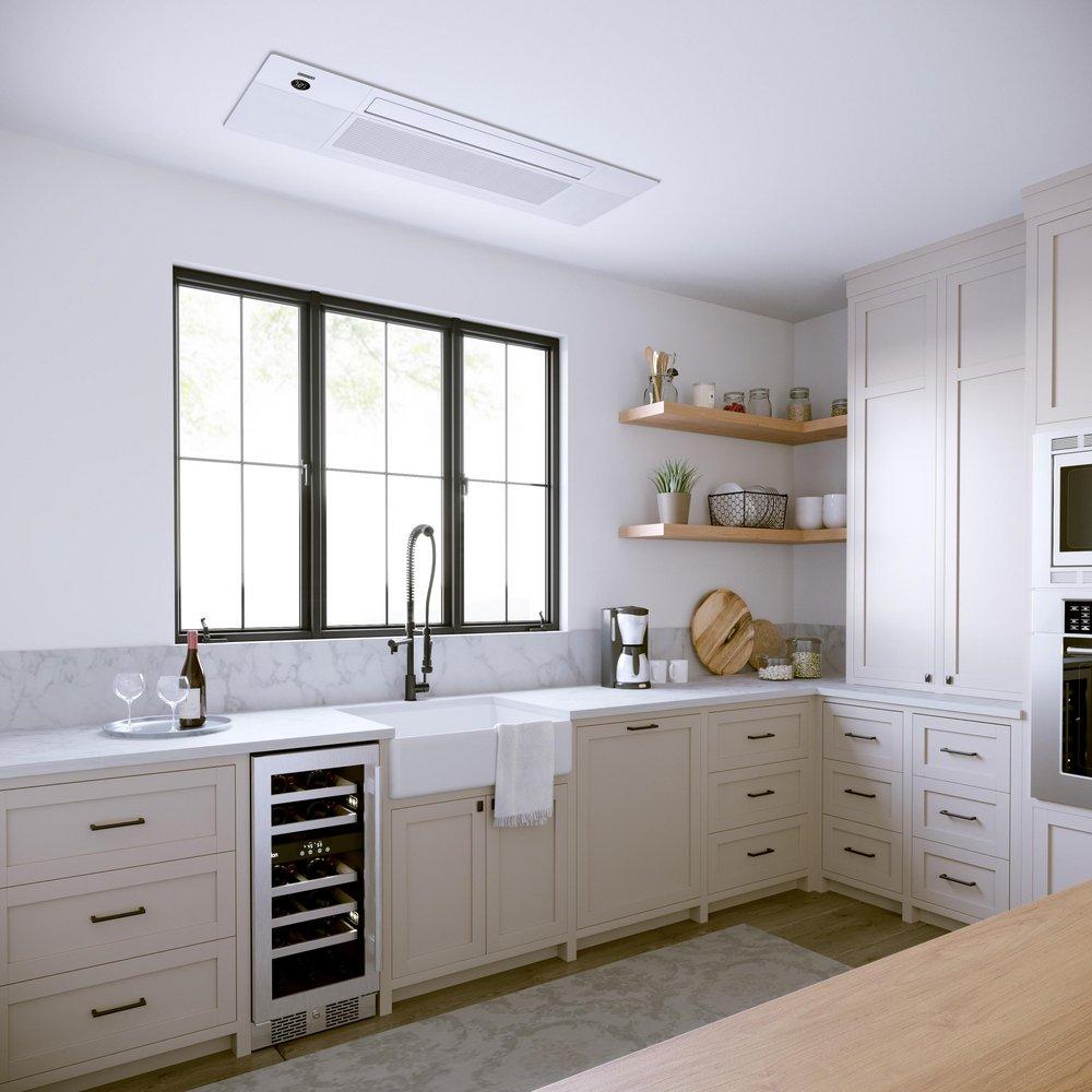 12k BTU - Indoor - One-Way Cassette - Mini-Split - 208/230V 