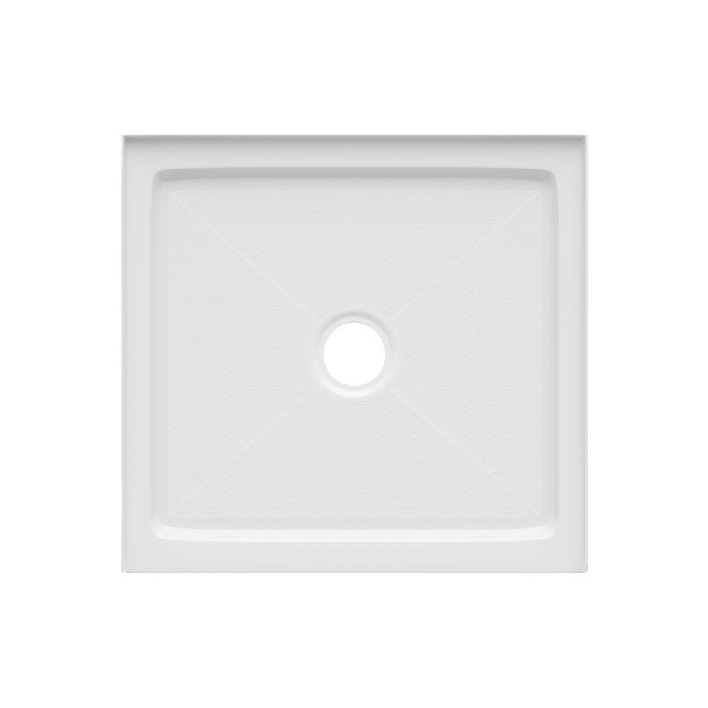 PROFLO&reg; White 48 x 34 in. Rectangle Shower Base 