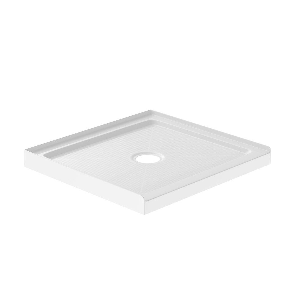 PROFLO&reg; White 48 x 34 in. Rectangle Shower Base 