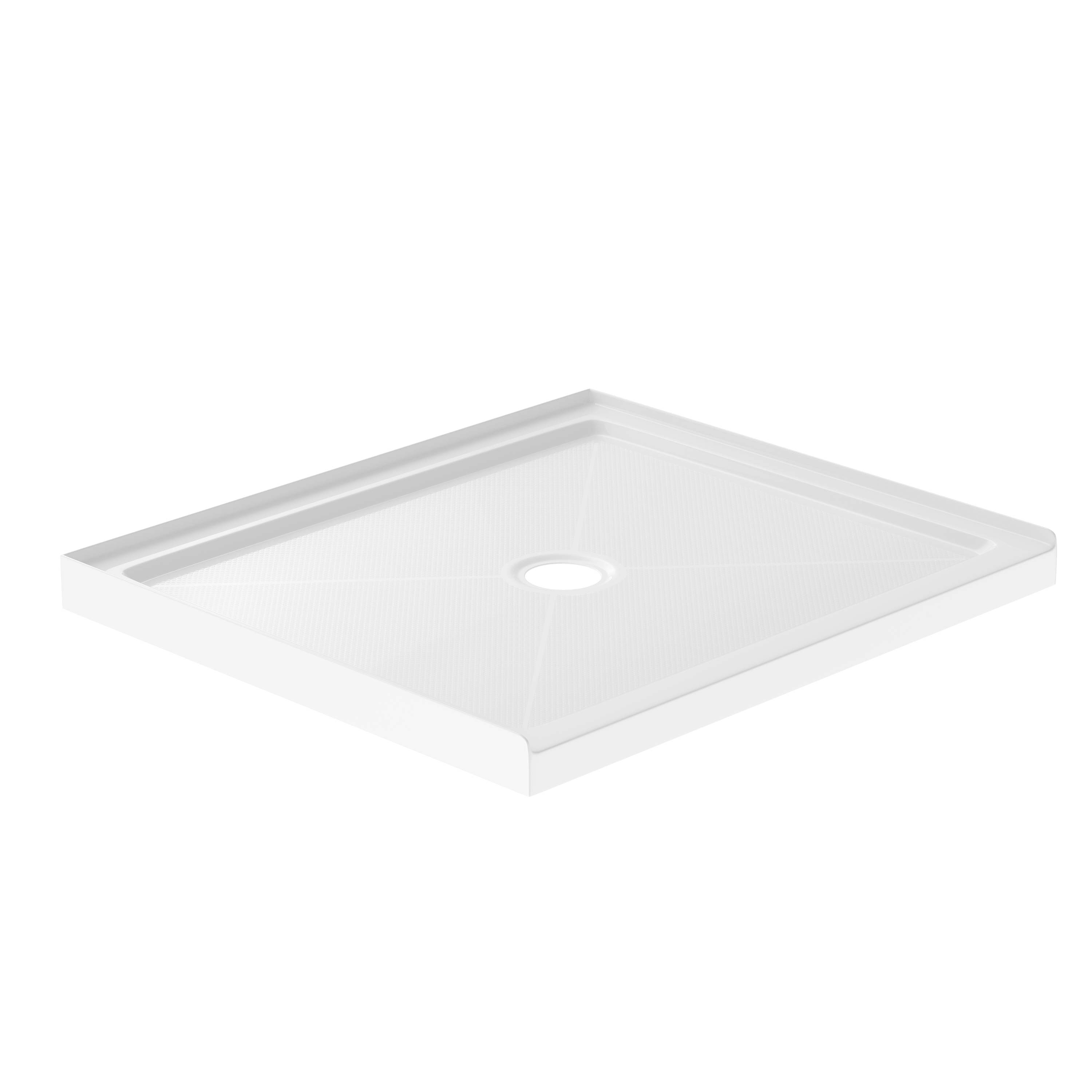 PROFLO&reg; White 41-7/8 x 33-7/8 in. Rectangle Shower Base 