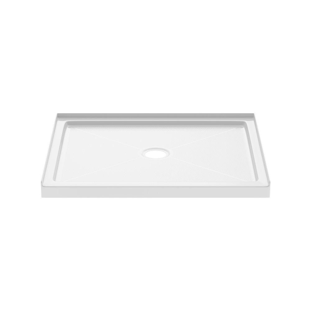 PROFLO&reg; White 41-7/8 x 33-7/8 in. Rectangle Shower Base 