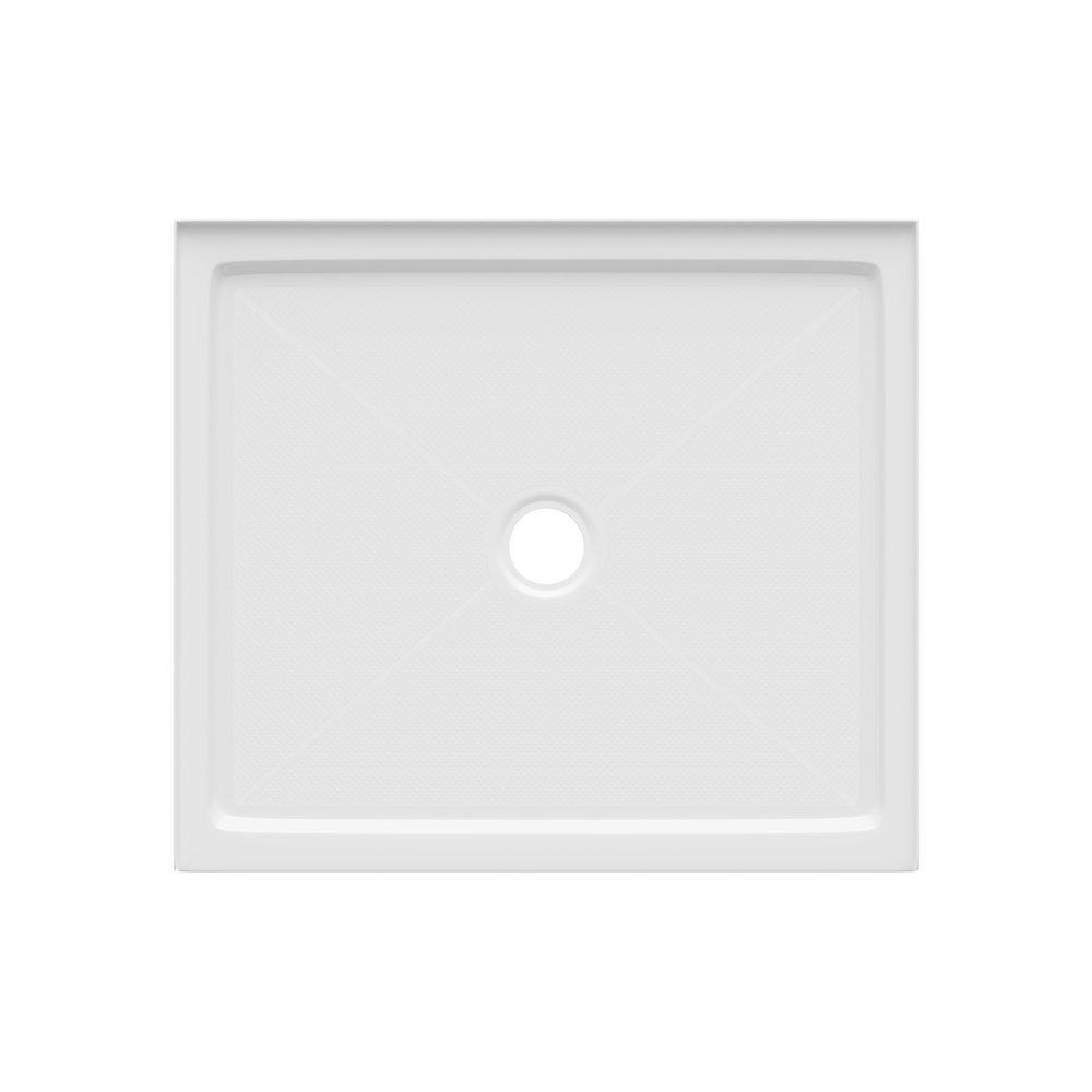 PROFLO&reg; White 41-7/8 x 33-7/8 in. Rectangle Shower Base 