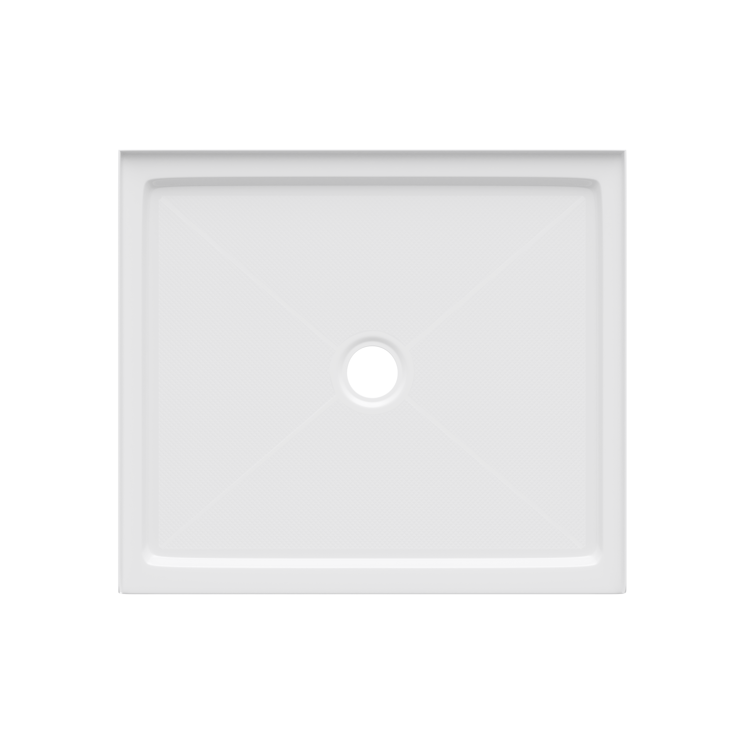 PROFLO&reg; White 41-7/8 x 33-7/8 in. Rectangle Shower Base 