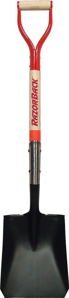 Razor-Back Black Square Shovel 