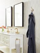 VICINITY TRADITIONAL TRIPLE PRONG CHAMPAGNE BRONZE WALL HOOK 