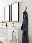 TRPL DECORATIVE WALL HOOK *VICINITY MATTE BLACK 