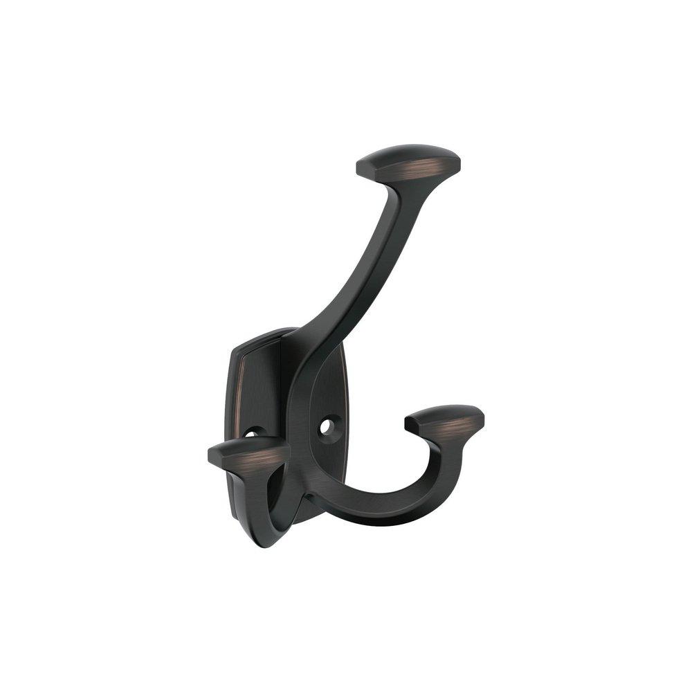 VICINITY TRADITIONAL TRIPLE PRONG OIL RUBBED BRONZE WALL HOOK 