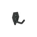BENTON TRANSITIONAL DOUBLE PRONG OIL RUBBED BRONZE WALL HOOK 