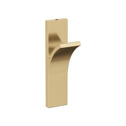 Single Prong Wall Hook in Champagne Bronze