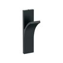 APEX CONTEMPORARY SINGLE PRONG MATTE BLACK WALL HOOK 