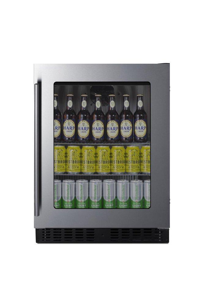 Summit Appliance Black 3.25 cu. ft. Beverage Centers in Black 