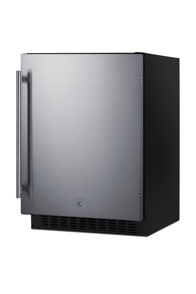 Summit Appliance Stainless Steel 3.1 cu. ft. Built-in Refrigerator 