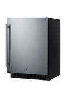 Summit Appliance Stainless Steel 3.1 cu. ft. Built-in Refrigerator 