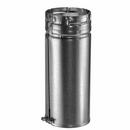 12 x 4 in. Aluminum and Steel Gas Vent Pipe