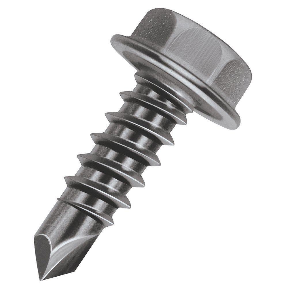 Malco 8 mm Hex Washer Head Self-Drilling & Tapping Screw (Pack of 10000) 