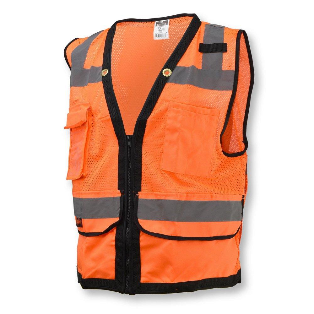 Radians Hi-Viz Orange Safety Vest in Hi-Viz Orange 
