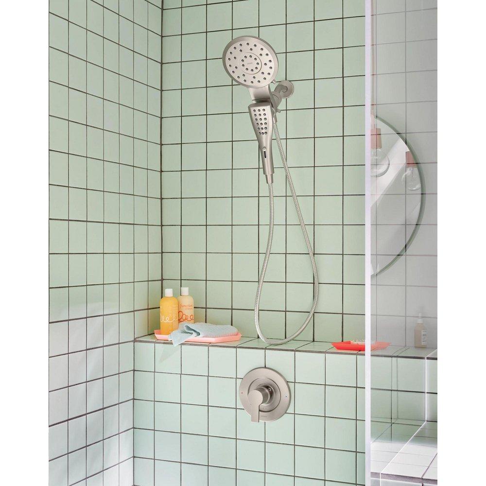 Moen Spot Resist Brushed Nickel Multi Function Showerhead 