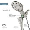 Moen Spot Resist Brushed Nickel Multi Function Showerhead 