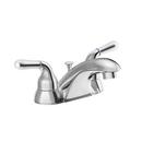 Two Handle Monoblock Bathroom Sink Faucet in Chrome 