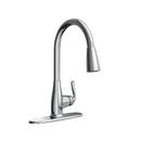 Single Handle Kitchen Faucet in Polished Chrome