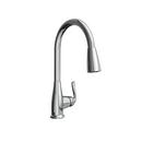 PROFLO&reg; Polished Chrome Single Handle Pull Down Kitchen Faucet 