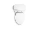 KOHLER White 1.28 gpf Elongated Floor Mount One Piece Toilet 