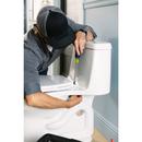 KOHLER White 1.28 gpf Elongated Floor Mount One Piece Toilet 