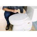 KOHLER White 1.28 gpf Elongated Floor Mount One Piece Toilet 