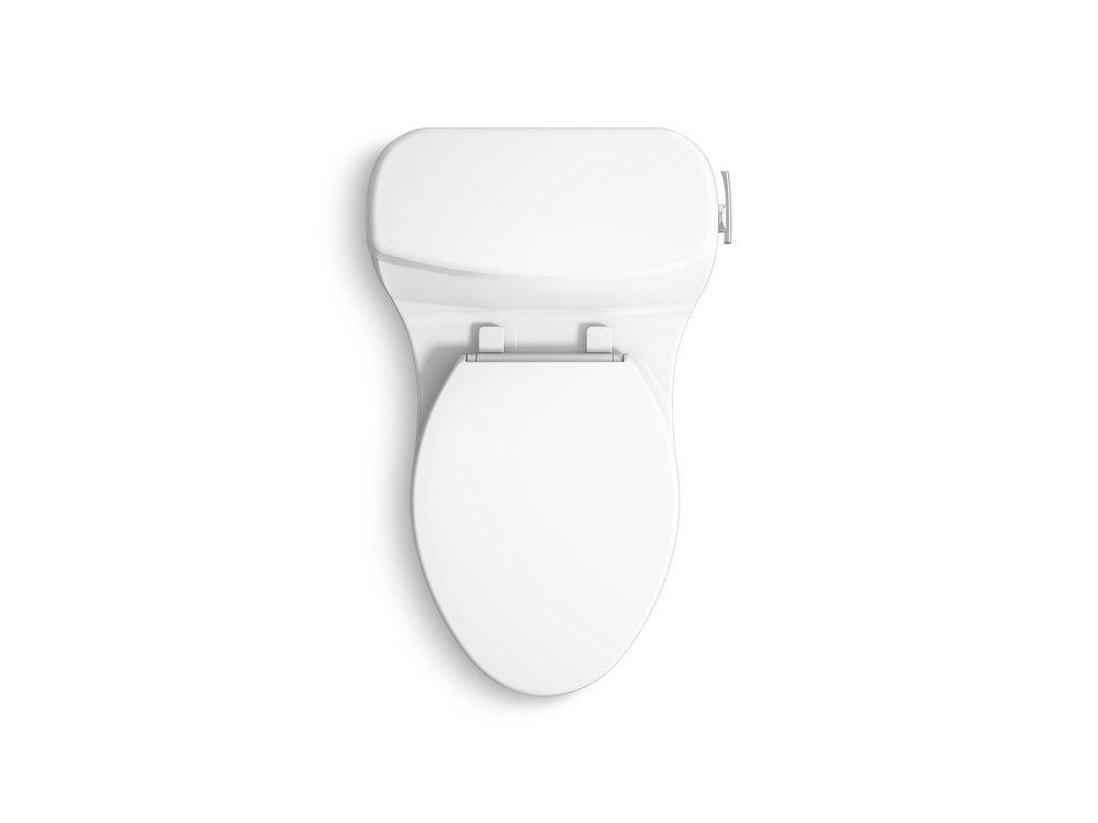 1.28 gpf Elongated One Piece Toilet in White 