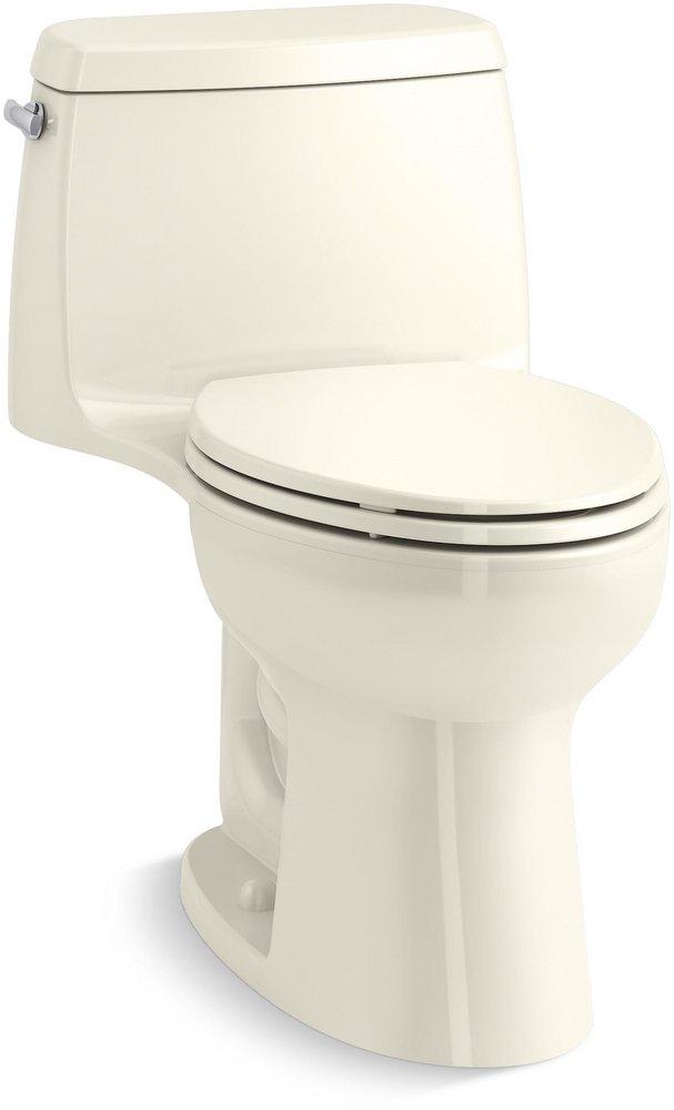 1.6 gpf Elongated One Piece Toilet in Biscuit 